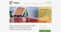 Desktop Screenshot of emeraldinsulations.ie